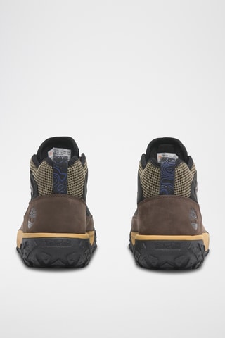 Baskets montantes en cuir - Noir