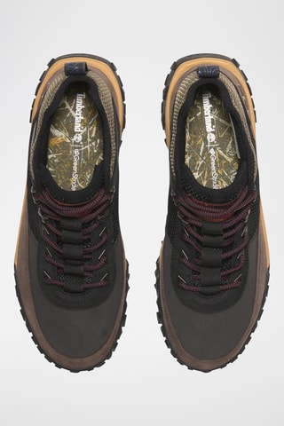 Baskets montantes en cuir - Noir