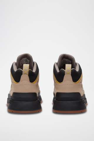 Baskets montantes en nubuck - Taupe