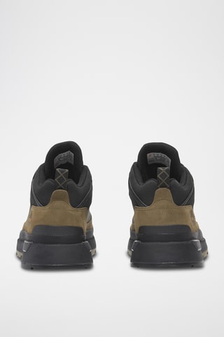 Baskets montantes en nubuck - Vert olive