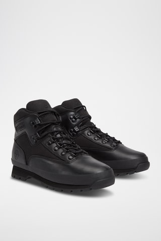 Boots en cuir - Noir
