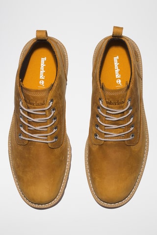 Boots en cuir - Moutarde