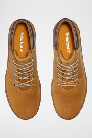 Boots en cuir - Moutarde