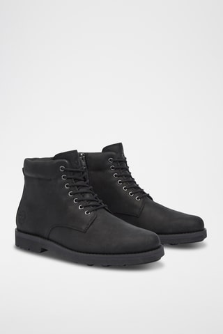 Boots en cuir - Noir