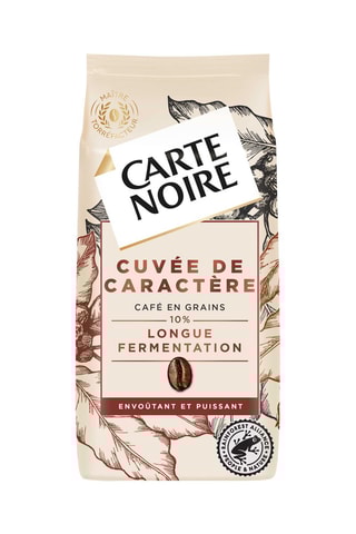 12 paquets de café en grains - Cuvée de caractère - Certifié Rainforest Alliance - 12 x 500 g