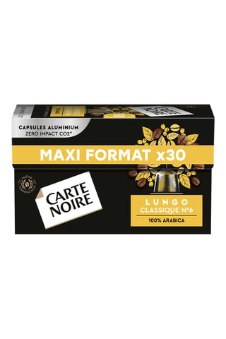 8 x Café Lungo Classique n°6 30 capsules compatibles Nespresso®