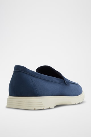 Slip-on en cuir de mouton nubuck Seatide - Bleu marine