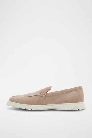 Slip-on en cuir de mouton nubuck Seatide - Beige