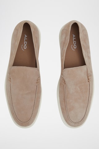 Slip-on en cuir de mouton nubuck Seatide - Beige