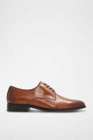 Derbys en cuir Zale - Camel