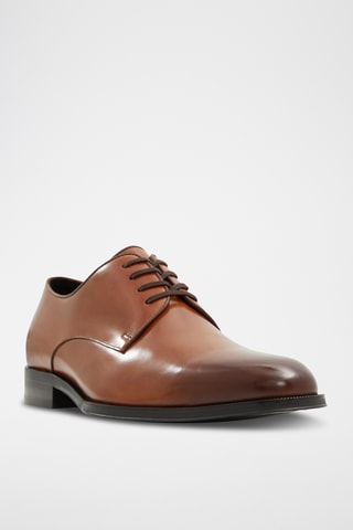 Derbys en cuir Zale - Camel