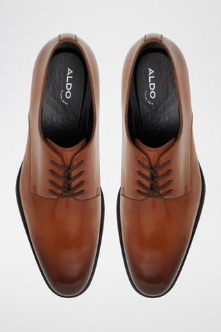 Derbys en cuir Zale - Camel