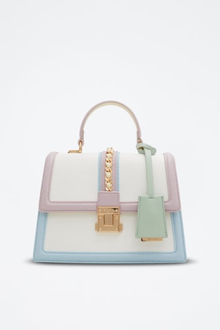 Sac à main Martissa - Blanc et rose