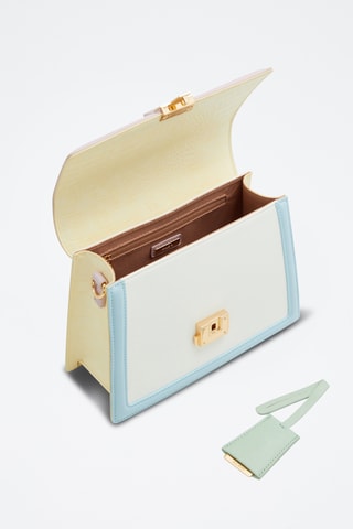 Sac à main Martissa - Blanc et rose