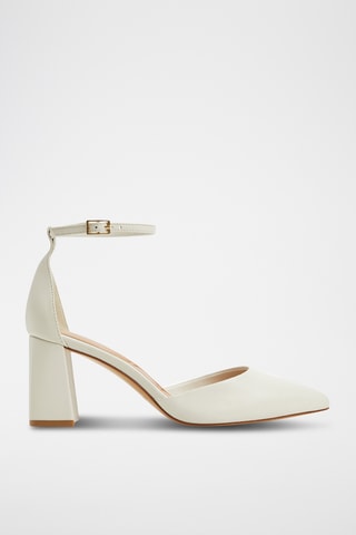 Escarpins en cuir Jan - Blanc