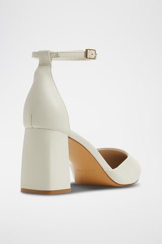 Escarpins en cuir Jan - Blanc