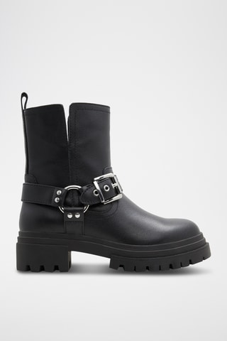 Bottines en cuir Harlly - Noir