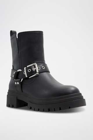 Bottines en cuir Harlly - Noir