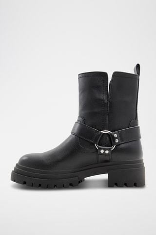 Bottines en cuir Harlly - Noir