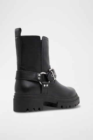 Bottines en cuir Harlly - Noir