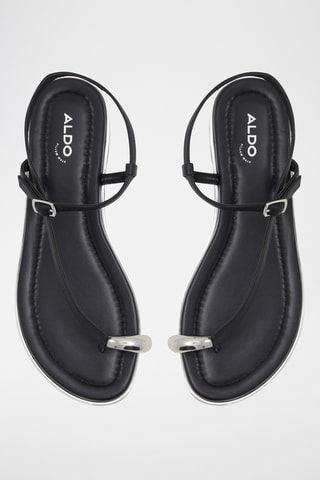 Sandales en cuir Jomali - Noir