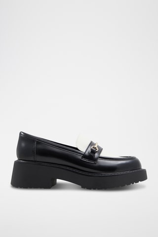 Mocassins Grundgens - Blanc et noir