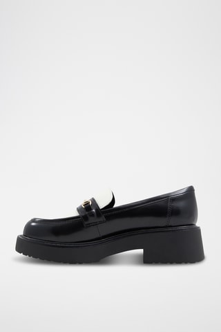 Mocassins Grundgens - Blanc et noir