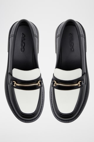 Mocassins Grundgens - Blanc et noir