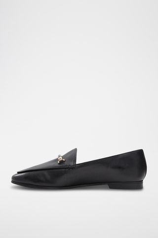 Mocassins en cuir Francine - Noir