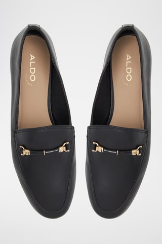 Mocassins en cuir Francine - Noir