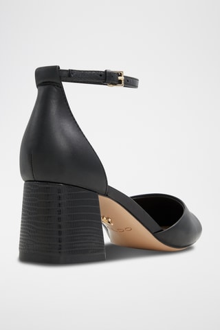 Escarpins en cuir Uneral - Noir
