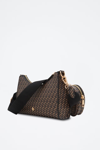 Sac porté épaule et porte-monnaie Adreddia - Marron