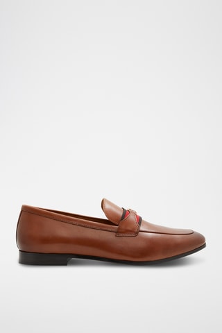 Mocassins en cuir Leopaul - Camel