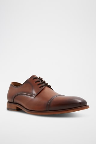 Derbys en cuir Drayson - Camel