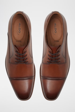 Derbys en cuir Drayson - Camel