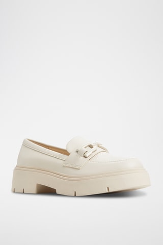 Mocassins à talons Mazey - Blanc
