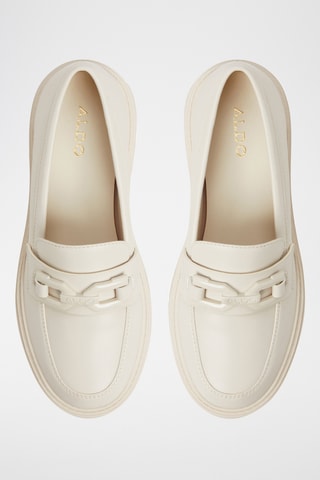 Mocassins à talons Mazey - Blanc