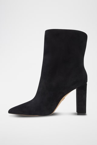 Bottines en cuir de mouton nubuck Sushi - Noir