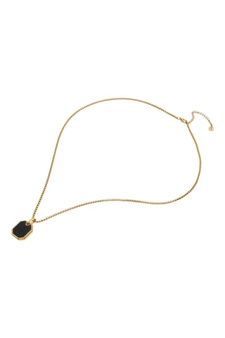 Collier Kiech - Doré et noir