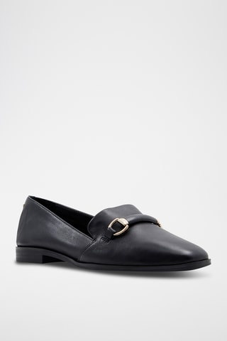 Mocassins en cuir Applegum - Noir