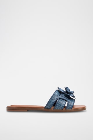 Mules Seaflower - Bleu marine