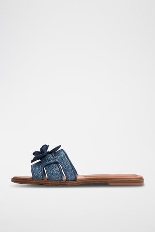 Mules Seaflower - Bleu marine
