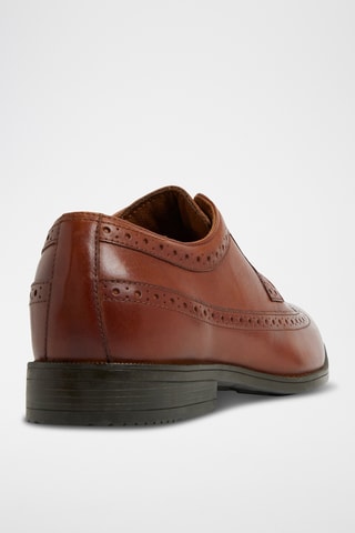 Derbys en cuir Fatisekflexa-In - Camel