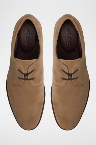 Derbys en nubuck Shirdon - Marron clair