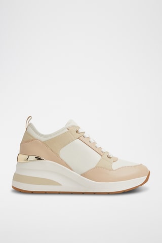 Baskets compensées Ducie - Rose