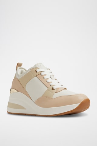 Baskets compensées Ducie - Rose