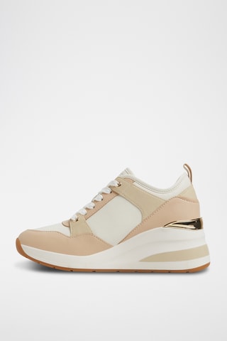 Baskets compensées Ducie - Rose