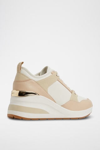 Baskets compensées Ducie - Rose