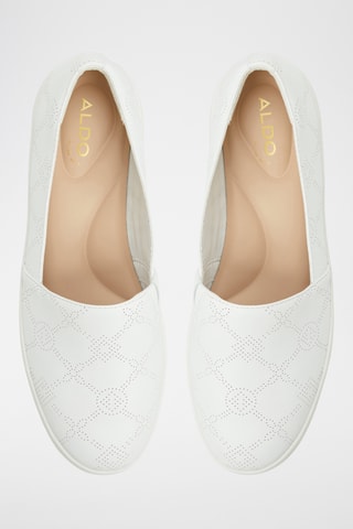 Slip-on en cuir de mouton Marseille - Blanc