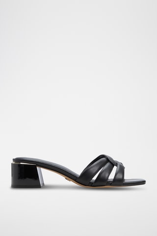 Mules à talons Hanne - Noir
